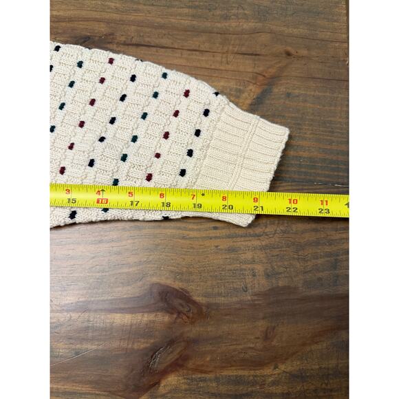 Vintage PECONIC BAY TRADERS Made in USA Size XXL Cotton‎ Knit Sweater - Picture 10 of 10